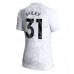 Maillot de foot Aston Villa Leon Bailey #31 Extérieur vêtements Femmes 2023-24 Manches Courtes